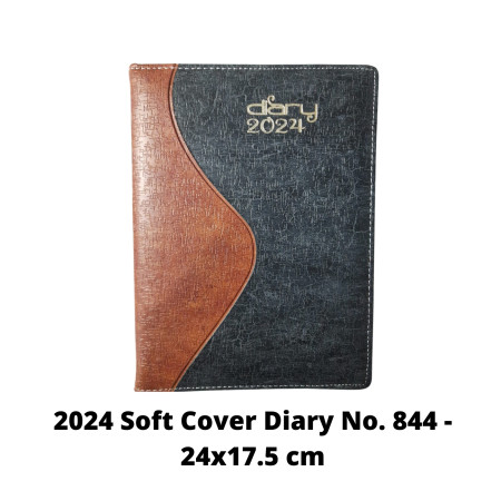 2024 Metro Soft Cover Diary No. 844 (24x17.5 cm)