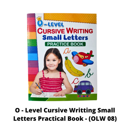 O - Level Cursive Writting Small Letters Practical Book - (OLW 08)