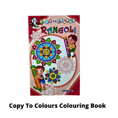 Copy To Colours Colouring Book