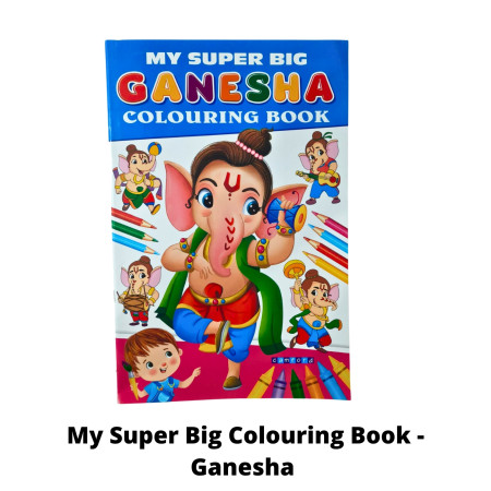 My Super Big Colouring Book - Ganesha