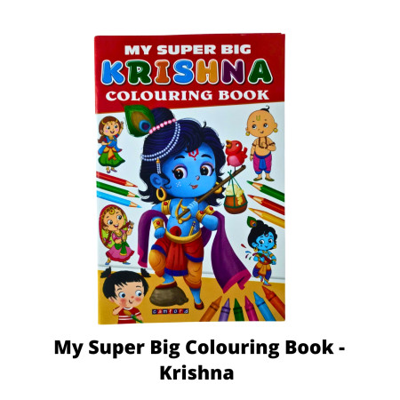 My Super Big Colouring Book - Krishna