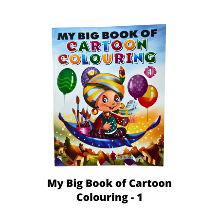 My Big Book of Cartoon Colouring - 1
