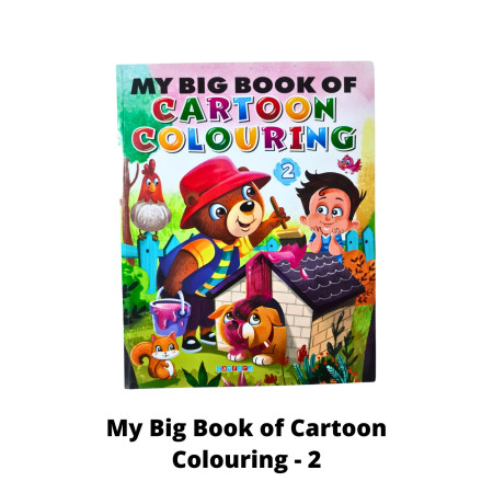 My Big Book of Cartoon Colouring - 2