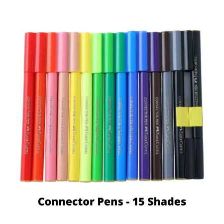 Faber Castell Connector Pens - 15 Shades