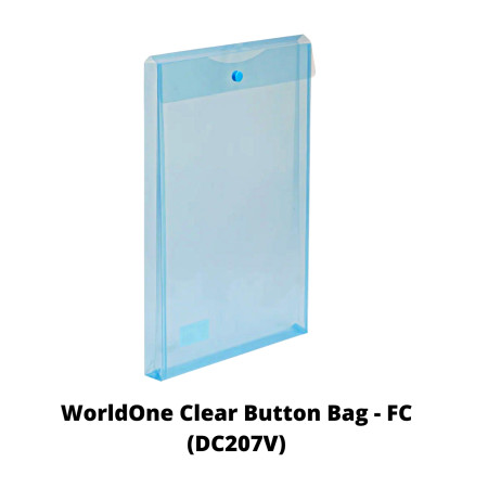 WorldOne Clear Button Bag - FC (DC207V)