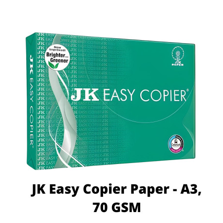 JK Easy Copier Paper - A3, 500 Sheets, 70 GSM, 1 Ream