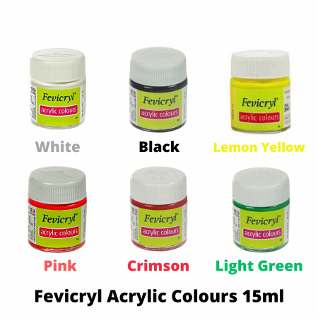 Pidilite Fevicryl Acrylic Colours 15ml