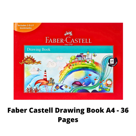 Faber Castell Drawing Book A4 - 36 Pages