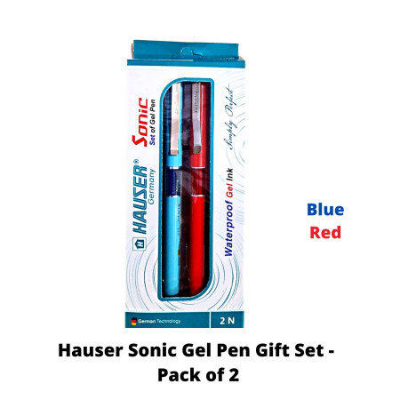 Hauser Sonic Gel Pen Gift Set - Pack of 2