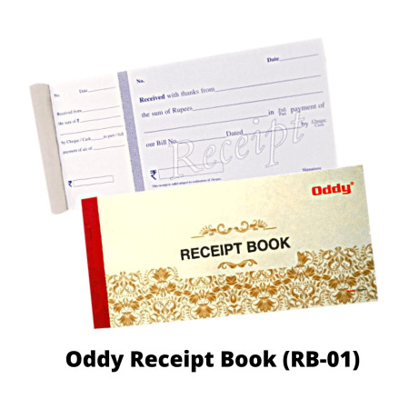 Oddy Receipt Book (RB-01)