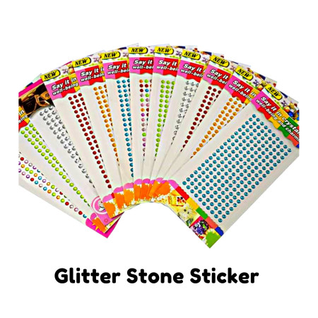 Glitter Stone Sticker