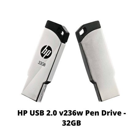 HP USB 2.0 v236w Pen Drive - 32GB