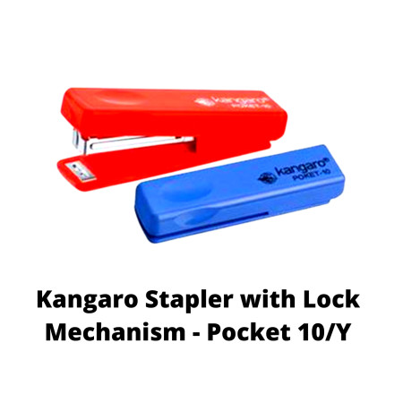 Kangaro Stapler with Lock Mechanism - Pocket 10/Y
