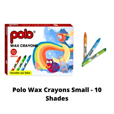 Polo Wax Crayons Small - 10 Shades