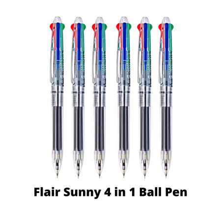 Flair Sunny 4 in 1 Ball Pen - Hanger