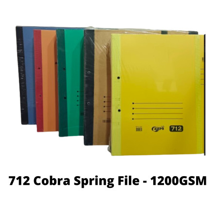 Expo Cobra Spring File (No. 712- 1200 GSM)