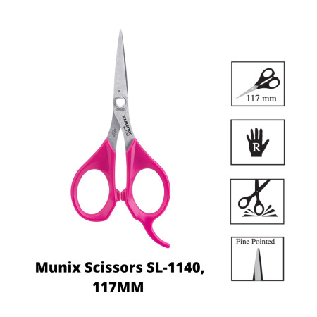 Munix Scissors SL-1140, 117MM MRP Rs. 67