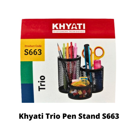 Khyati Trio Pen Stand S663