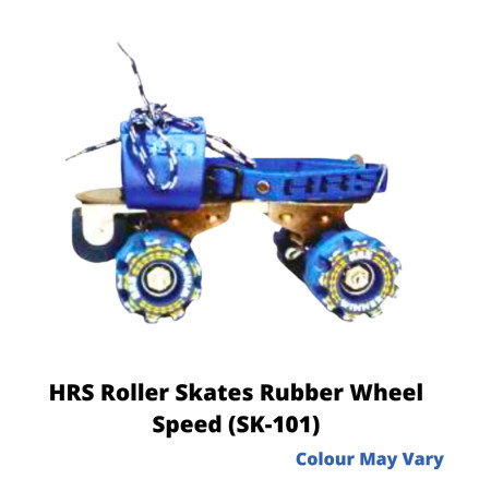 HRS Roller Skates Rubber Wheel Speed