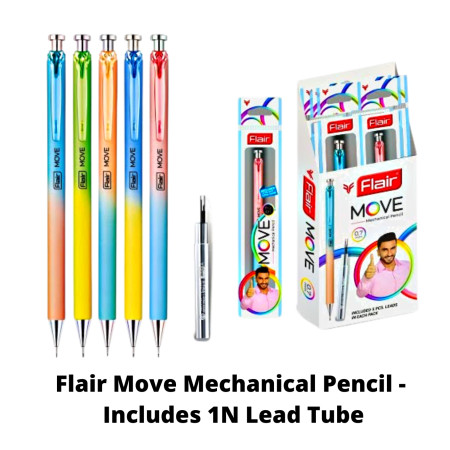 Flair Move Mechanical Pencil - Includes 1N Lead Tube