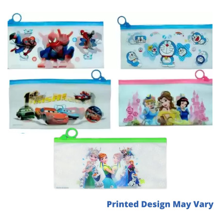 1128 Printed Pencil Pouch