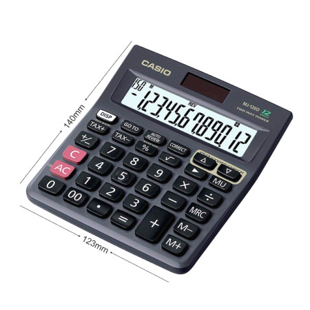 Casio MJ-120D Desktop Check & Correct Calculator