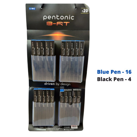 Pentonic B-RT Hanger Ball Pen Assorted (Refer Description)