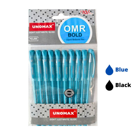 Unomax OMR Bold Ball Pen