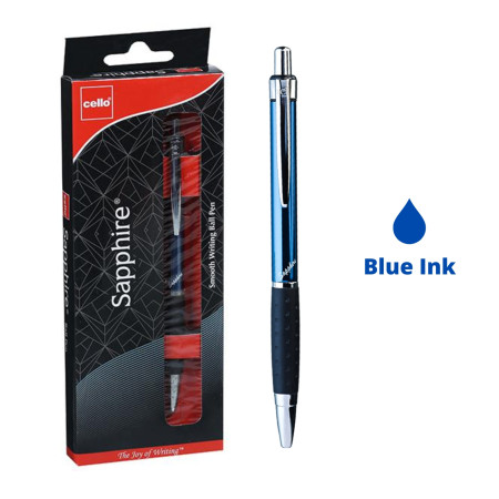 Cello Sapphire Ball Pen - Blue - New