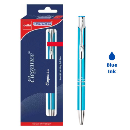 Cello Eleganza Ball Pen - Blue