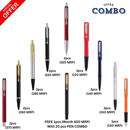 Parker Regal Combo Pack : FREE - Parker Vector (MRP- 400) (Refer Description)