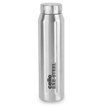 Cello Volga 1000ml Stainless Steel Single Wall Bottle