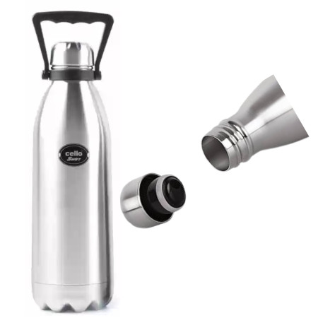 Cello Swift 1800ml Stainless Steel Vacuum Cola Bottle