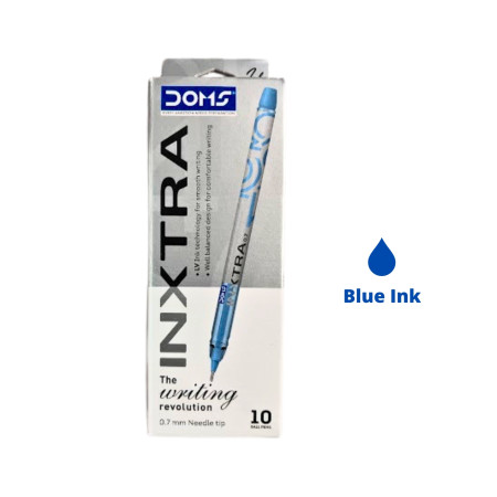 Doms Inxtra Ball Point Pen - Blue