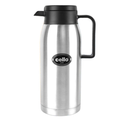 Cello Livia 1000ml Stainless Steel Vacuum Pot