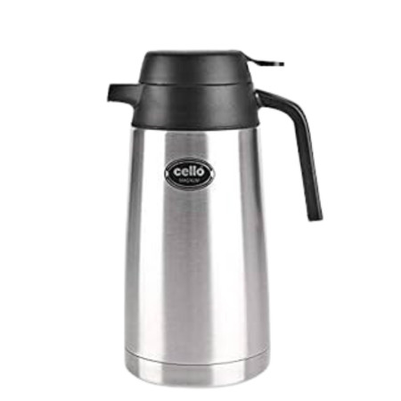 Cello Magnum 1200ml Stainless Steel Vacuum Pot