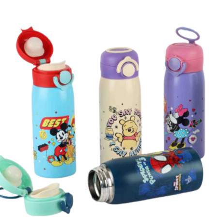 Cello Kidzbee Giggle 380ml 3D Touch & Feel Vacuum Bottle