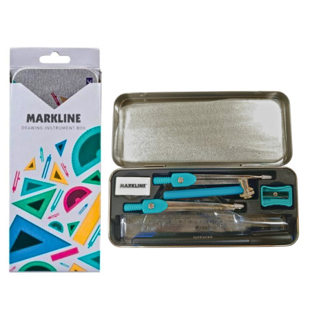 Linc Markline Drawing Instrument Box