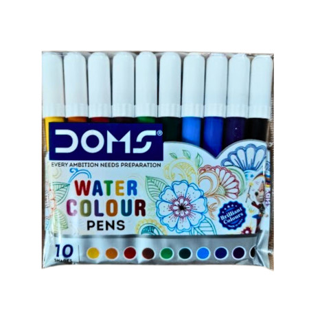 Doms Water Colour Pens - Sketch Mini 10 Shades