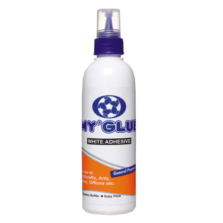 MyGlue White Adhesive Squeezy Bottle - 200gm - New