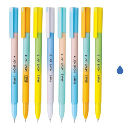 Flair Move Gel Pen - Blue