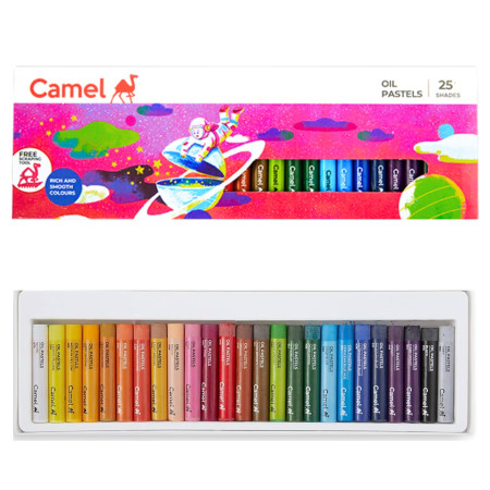 Camlin Oil Pastel - 25 Shades