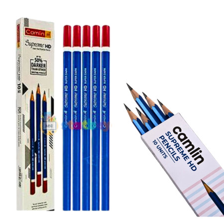 Camlin Supreme HD Pencil Pack of 10 Pencil