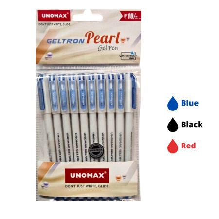 Unomax Geltron Pearl Gel pen