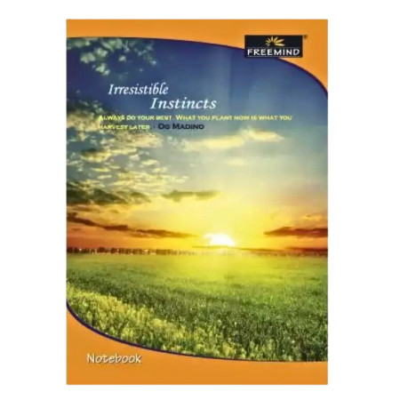 Freemind A4 Notebook - Single Line, 172 Pages, 29.7X21cm