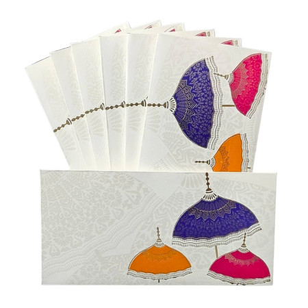 Shagun Royal Umbrella Designer Envelope (06)