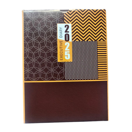 2025 Metro Executive Hard Bound Diary No. 391 (20x17.5cm)