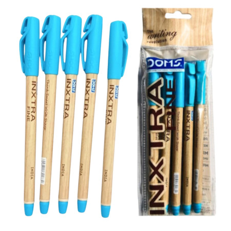 Doms Inxtra Fine Ball Pen - Blue