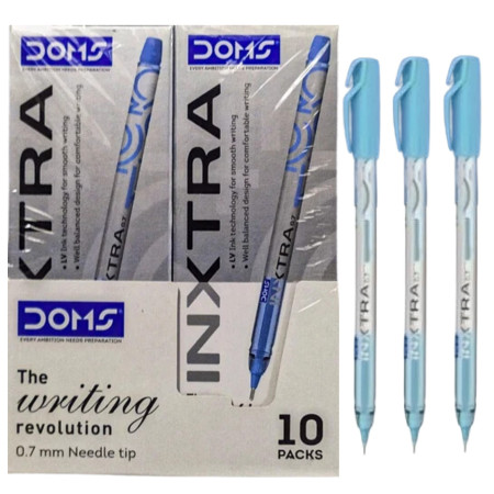 Doms Inxtra Ball Point Pen - Blue