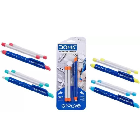 Doms Groove Retractable Eraser